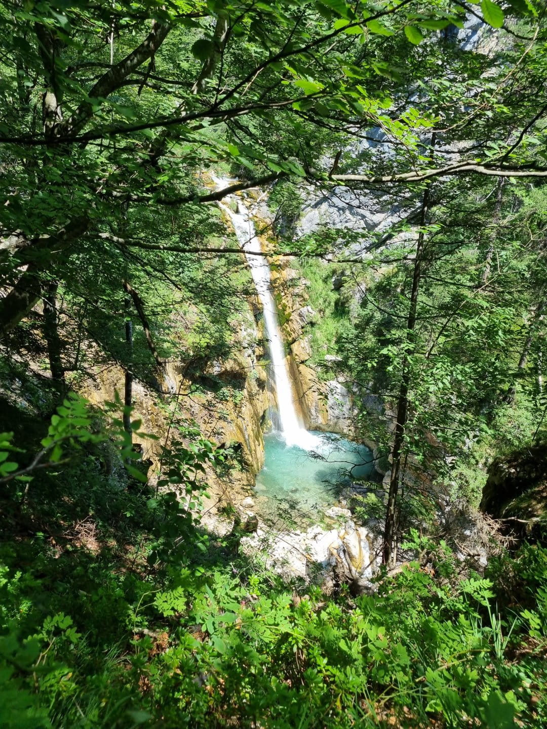 Tschaukofall 26 Meter Haupthighlight Tscheppaschlucht Ferlach Kärnten - © Robert Poscheschnig
